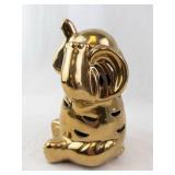 Elephant Spice Holder Air Freshener - Gold Tone