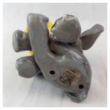 Character Collectibles Elephant Figurine 2004 - Yellow Flower on Trunk