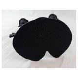 Frog Candle Holder - Metal Silhouette With 2 Cup Holders On Leaf Base - Black