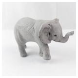 Elephant Figurine - Small Gray Sculpture - Decorative Home Ornament