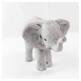 Elephant Figurine - Small Gray Sculpture - Decorative Home Ornament