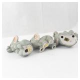 Homco Elephant Figurines (Lot of 3)