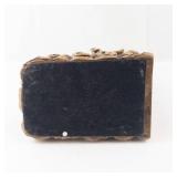 Elephant Figurine On Rock Base - Raised Trunk- Decorative Sculpture