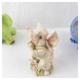 Elephant Figurines - (Lot of 5)