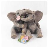 Lenox Elephant Sweethearts Figurine - Handcrafted Porcelain, 2014