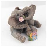 Lenox Elephant Sweethearts Figurine - Handcrafted Porcelain, 2014