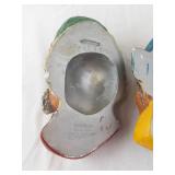 Bossons England Pair of Vintage Bearded Men Busts with Hats