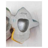 Bossons England Pair of Vintage Bearded Men Busts with Hats