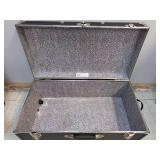 Black Flight Case with Aluminum Corner Protectors and Latches