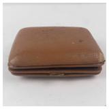 Vintage German Travel Clock in Leather Case - 7 Jewels