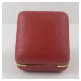 Seth Thomas Travel Alarm Clock - Red Leather Case, Germany