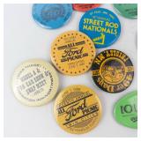Tin Cup 1977 Nostalgia Days Sheraton Inn Northwest - Vintage Ford Show Pins Collection