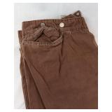 Brown Corduroy Pants - 5-Pocket Trousers, Button Fly