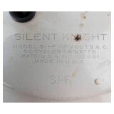 Westclox Silent Knight SI-F110 Desk Clock - AC 60Hz 1.8W Made in USA