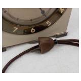 Westclox Silent Knight SI-F110 Desk Clock - AC 60Hz 1.8W Made in USA