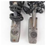Vintage Electric Soldering Irons with Wood Handles (Lot of 2)