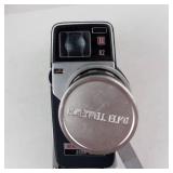 Honeywell Elmo Zoom 82 8mm Movie Camera with Leather Case & Filter Box (Untested)