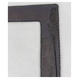 Handmade Iron Picture Frames - Fern Embossed (Lot of 2)