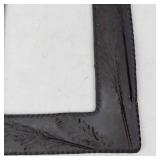 Handmade Iron Picture Frames - Fern Embossed (Lot of 2)