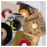 Group of vintage 45 RPM Records (Lot of 10)  (Untested)