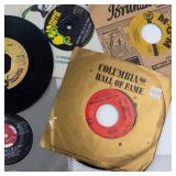 Group of vintage 45 RPM Records (Lot of 10)  (Untested)