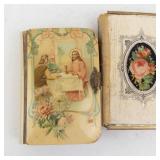 Antique Miniature Bible Set - 3 Booklets Including Rules for Holy Living