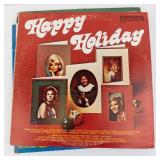 Vinyl LP Collection (set of 9)- Boz Scaggs, Herb Alpert, Streisand, Elvis Presley, Johnny Mathis, Partridge Family  (Untested)