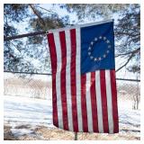 Betsy Ross 13-Star Flag - Circle of Stars on Blue Canton, 13 Stripes (NO SHIPPING)