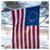 Betsy Ross 13-Star Flag - Circle of Stars on Blue Canton, 13 Stripes (NO SHIPPING)