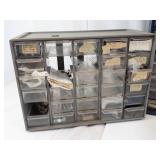 Unit Drawer Storage Cabinets with Clock Parts Drawers (set of 4)