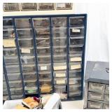 Unit Drawer Storage Cabinets with Clock Parts Drawers (set of 4)