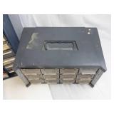 Unit Drawer Storage Cabinets with Clock Parts Drawers (set of 4)