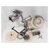 Rival Grind-O-Mat Meat Grinder - Vintage Manual with Attachments