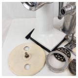 Rival Grind-O-Mat Meat Grinder - Vintage Manual with Attachments