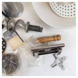 Rival Grind-O-Mat Meat Grinder - Vintage Manual with Attachments