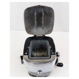 Ice-O-Mat Vintage Manual Ice Shaver - Chrome Top, Black Base (Untested)