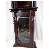 Bombay Company Grandfather Clock - Dark Walnut Finish, Brass Dial (2000).