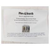 Plow & Hearth Two in One Finial Mercury Glass Garden Ornament - Totem or Shepherd Hook Display