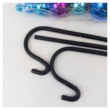 Plow & Hearth Two in One Finial Mercury Glass Garden Ornament - Totem or Shepherd Hook Display