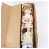 Albert E. Price Little Girl Doll w Baby