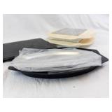 Nordic Ware Platter and Holder, Griddle Set -  and 2 Microwavable Hot Plates