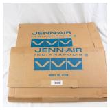Jenn-Air Griddle Kit Model 87708 with Grill Rack & Coal Plates