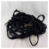 Weaver Leather Lunge Line & Nylon Horse Hobble with Fleece Lining & Farnam SuperMask II Arabian Fly Mask