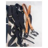 Suspenders Assortment - Leather & Canvas Braces