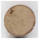 Pair of Stoneware Vases - Handmade Pottery with Blue & Tan Glazes