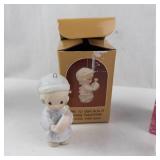 Precious Moments - Once Upon a Holy Night Ornaments (Lot of 3)