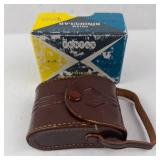 Vintage Pentax K15 Prism Binoculars 6x15 with Leather Case