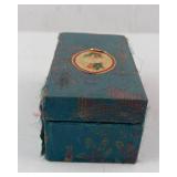Baoding Balls Pair in Teal Box - Enamel Dragon Motifs, Made in China