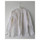 Wah Maker White Long-Sleeve Shirt XL Made in USA