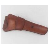 Classic Old West Styles-Vintage Brown Open-Top Western Holster for Single-Action Revolvers Size 7&1/2
